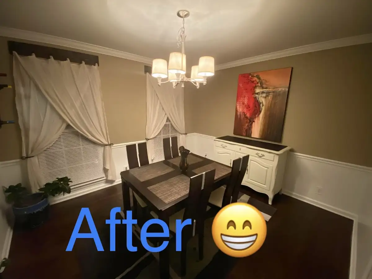 Professional dining room restoration after water damage in Port Charlotte